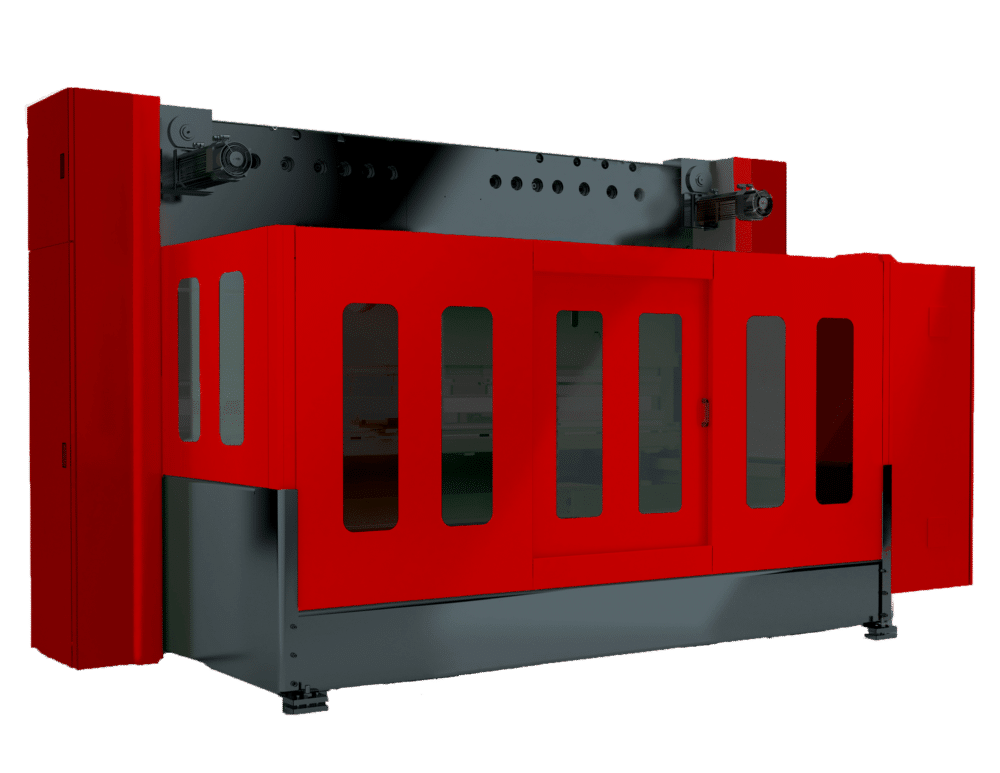 44 -120 Ton, RMT #B-GENIUS-E Series, electric cnc press brake, 4-9 axis CNC, 5'-10' bending lengths - Image 2
