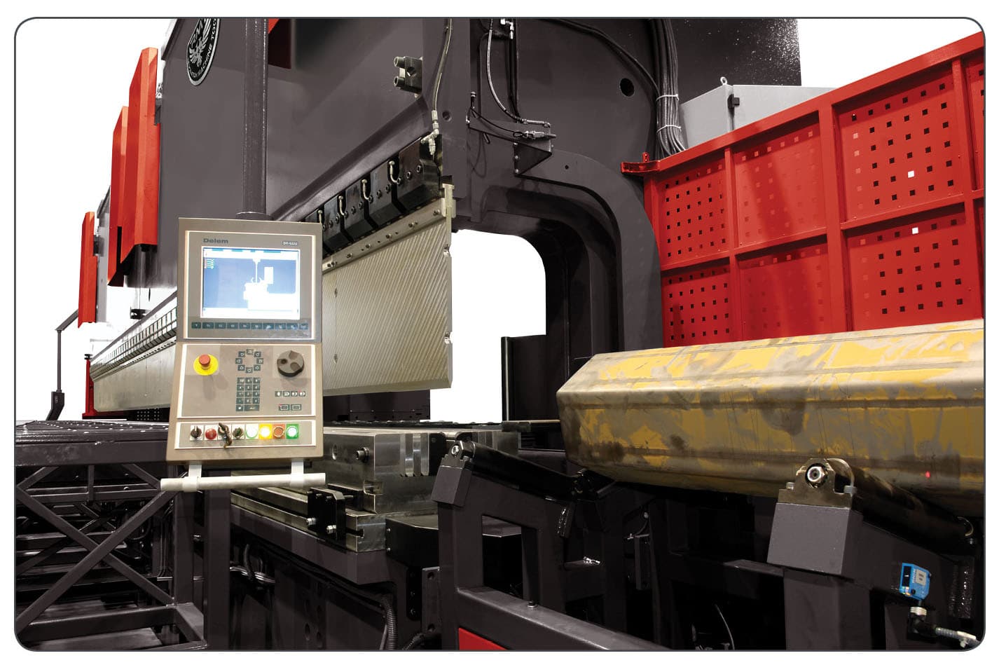 660 -20k Ton, RMT #B-GIANT Series, cnc press brake, 7-14+ axis, 10'-40' bending length - Image 5