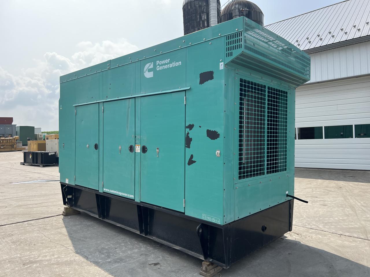400 KW Cummins, Onan #DFEH-7211649, diesel generator set, enclosed, base fuel tank, 277/480 Volts, Tier 2 - Image 5