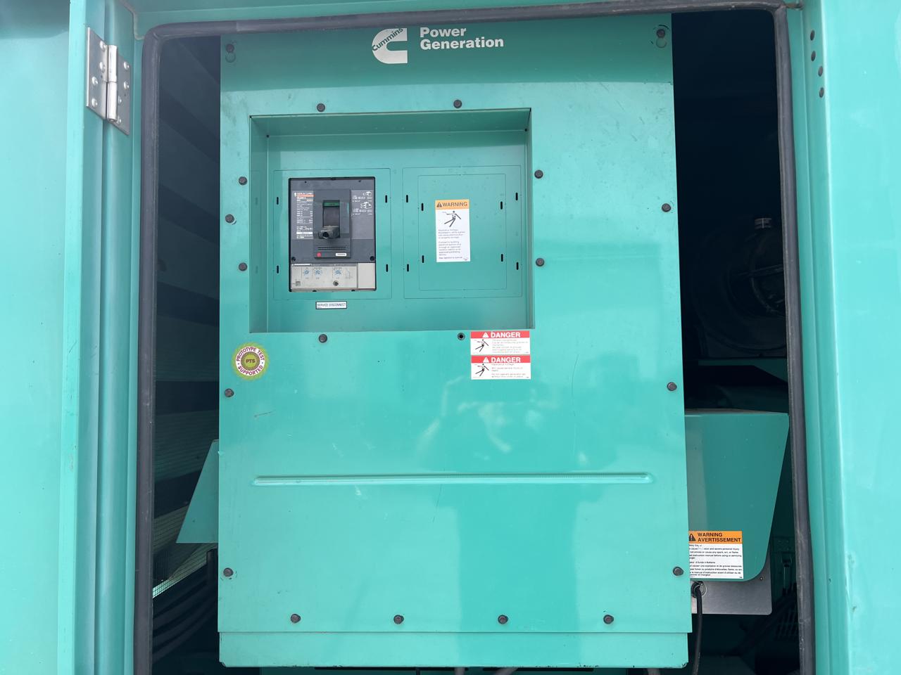 400 KW Cummins, Onan #DFEH-7211649, diesel generator set, enclosed, base fuel tank, 277/480 Volts, Tier 2 - Image 7