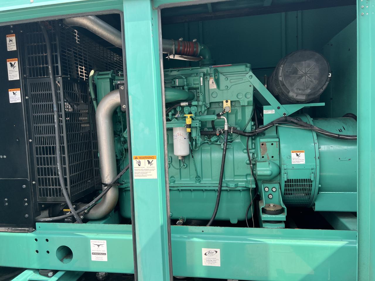 400 KW Cummins, Onan #DFEH-7211649, diesel generator set, enclosed, base fuel tank, 277/480 Volts, Tier 2 - Image 10