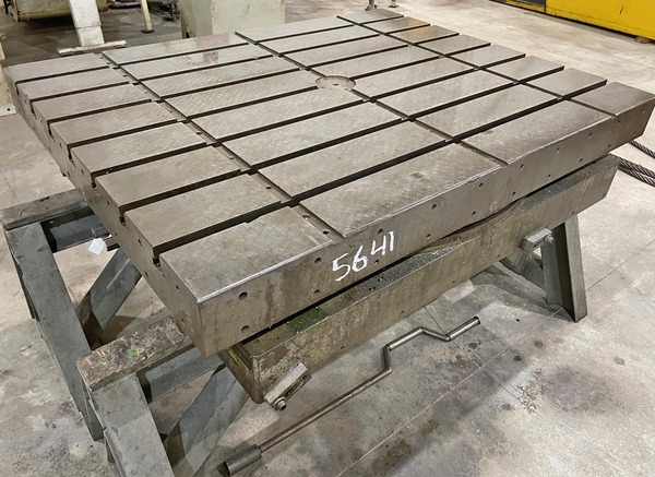 40" x 50" DeVlieg, airlift rotary index table - Image 2