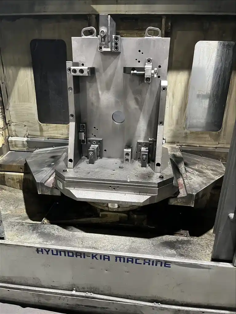 Hyundai Kia #HS-800, twin pallet CNC horizontal machining center, 41.3" X, 34.4" Y, 34.4" Z, 120 automatic - Image 6