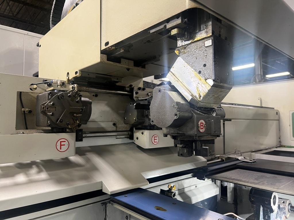 Muratec #MW-120, twin spindle CNC lathe, Fanuc Control, 11.6" swing, 13.39" cc, 3-jaw 8" chucks, 2018 - Image 10