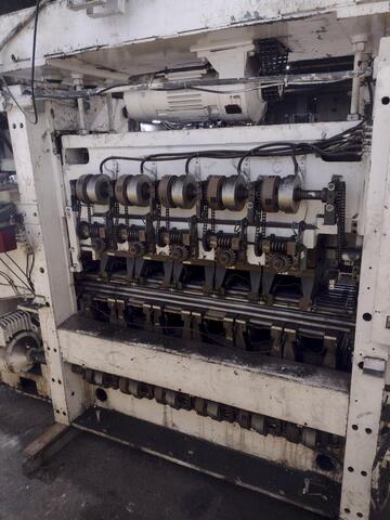 60" x .064" Maust #60x1-1/4, 6-high backed up precision leveler, 17 straightening rolls, manual crank adj. - Image 8