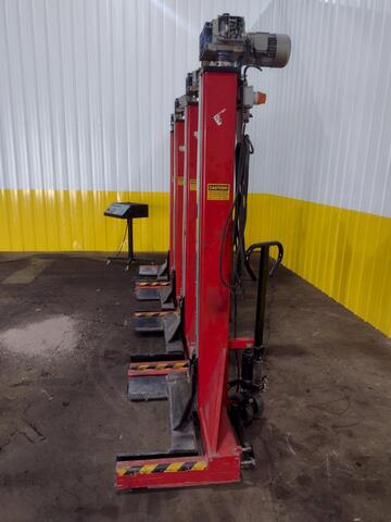 17000 lb. Eurogamma, portable column lifts jacks - Image 7