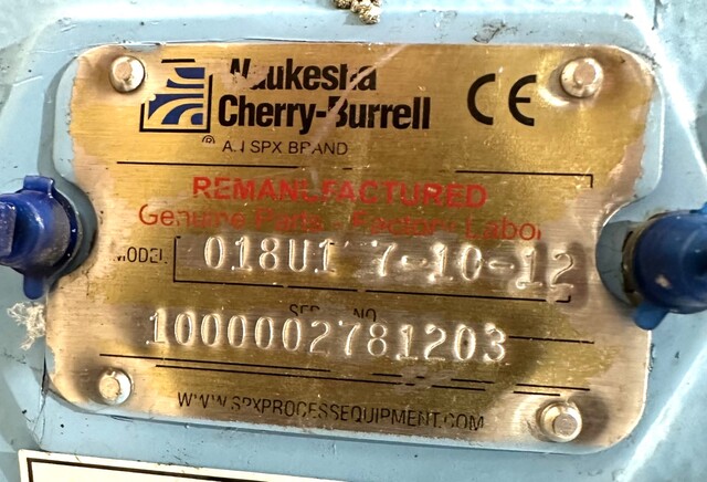 .029 GPM @ 200 psi, Cherry-Burrell #018U1, Pump, 600 RPM - Image 6