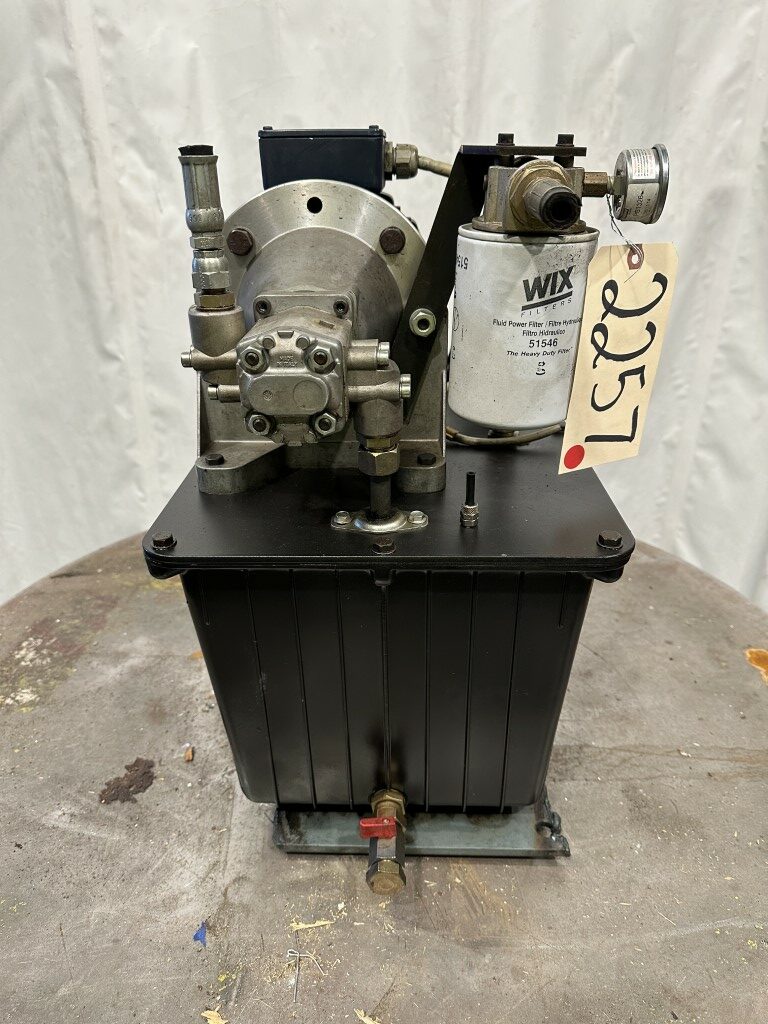 2 HP Gammaflex #DC330082A, Hydraulic Power Pack w/Marzocchi Pump, 1745 RPM, 230/460 V, 2001 - Image 3
