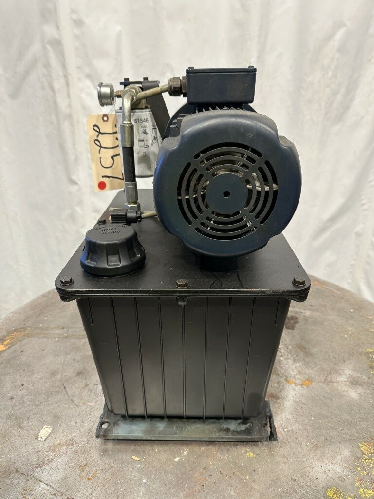 2 HP Gammaflex #DC330082A, Hydraulic Power Pack w/Marzocchi Pump, 1745 RPM, 230/460 V, 2001 - Image 4