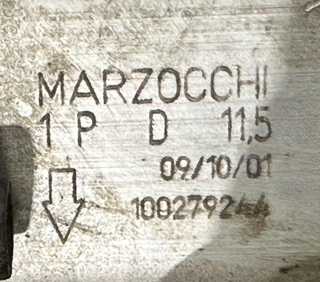 2 HP Gammaflex #DC330082A, Hydraulic Power Pack w/Marzocchi Pump, 1745 RPM, 230/460 V, 2001 - Image 8
