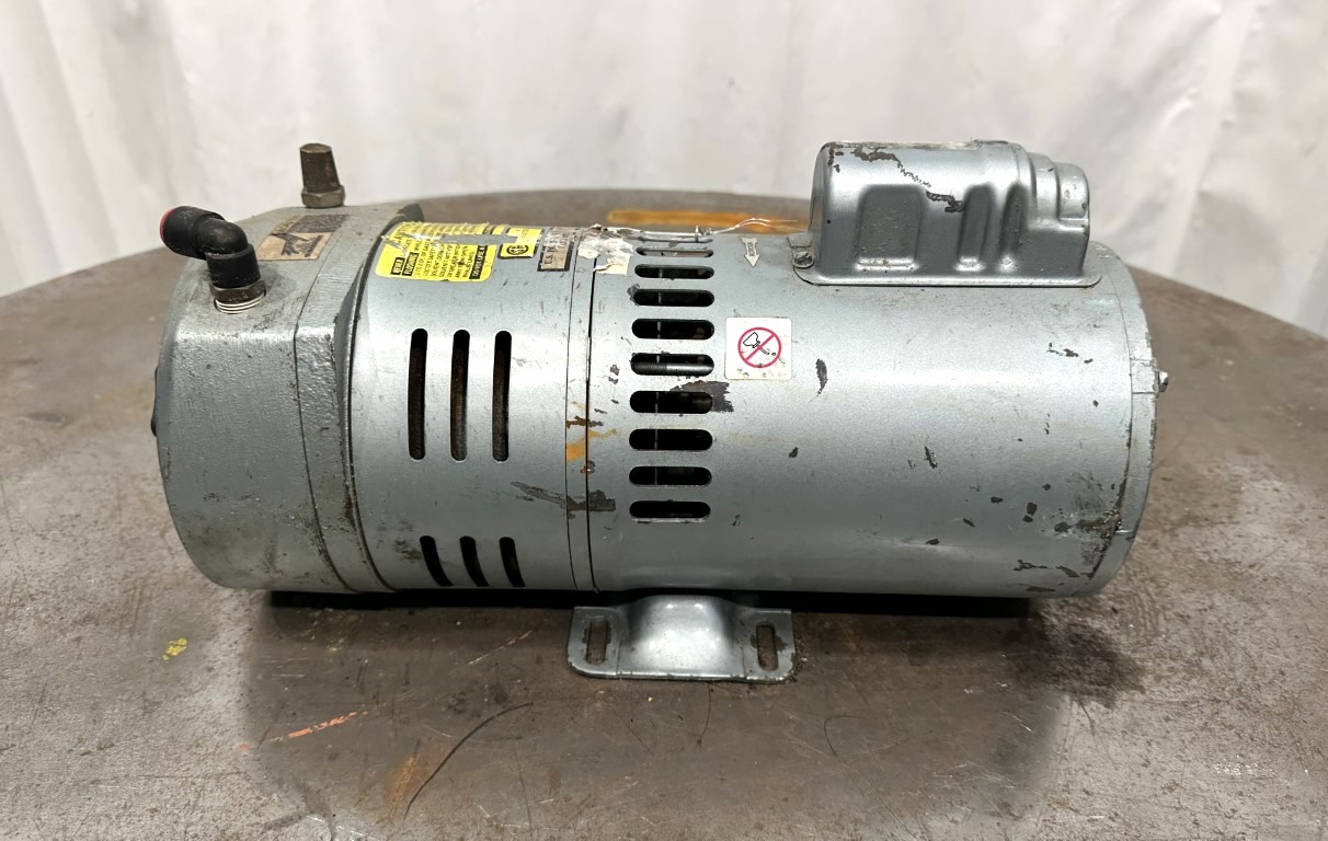 Gast #1023-V131Q-G608X, Compressor/Vacuum Pump, 3/4 HP, 1725 RPM, 100-115/208-230 V - Image 2