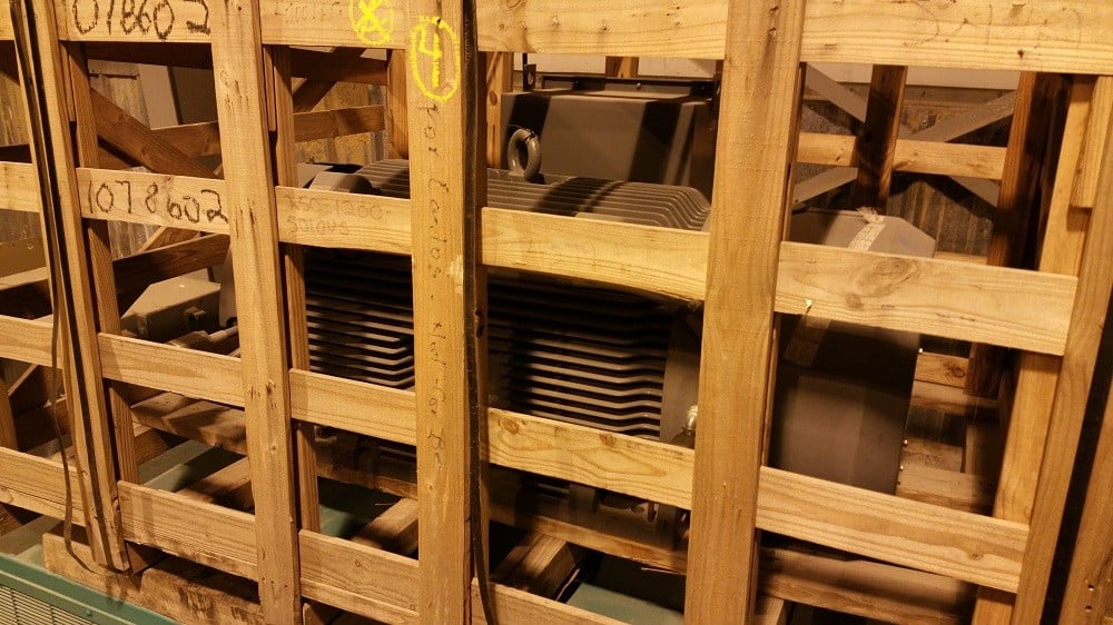 250 HP 1185 RPM Toshiba, Frame 5010US, TEFC, surplus, 2300/4160 Volts - Image 1