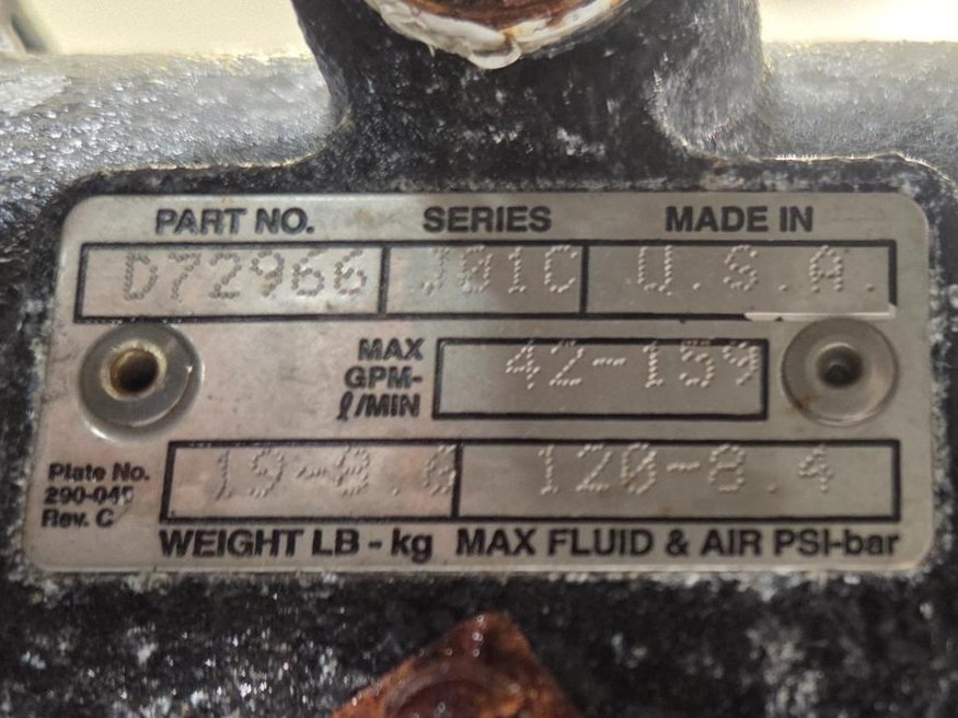 Warren Rupp Sandpiper, Plastic Diaphragm Pump - Image 5