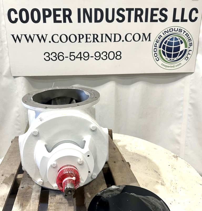 10" Nu-Con #DT-500, Rotary Airlock, Stainless Steel, 10" Inlet/Outlet, 13" H Inlet to Outlet, Rebuilt - Image 5
