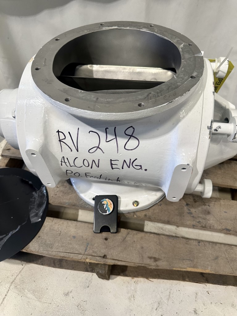 10" Nu-Con #DT-500, Rotary Airlock, Stainless Steel, 10" Inlet/Outlet, 13" H Inlet to Outlet, Rebuilt - Image 6