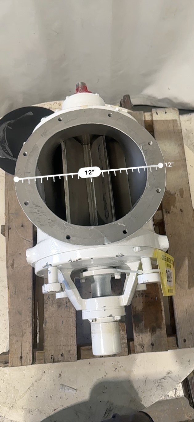10" Nu-Con #DT-500, Rotary Airlock, Stainless Steel, 10" Inlet/Outlet, 13" H Inlet to Outlet, Rebuilt - Image 10