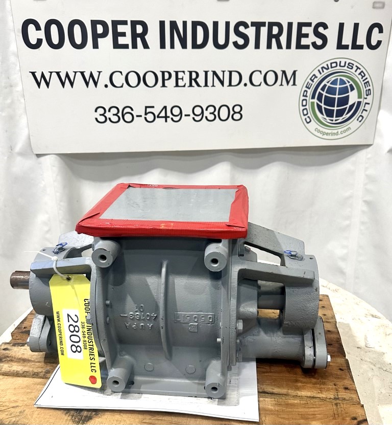 8" Buhler, Rotary Airlock, Carbon Steel, 8" x 8" Inlet w/10" x 10" Flange, 3" I.D. Blow Through Outlet, 13" H - Image 1