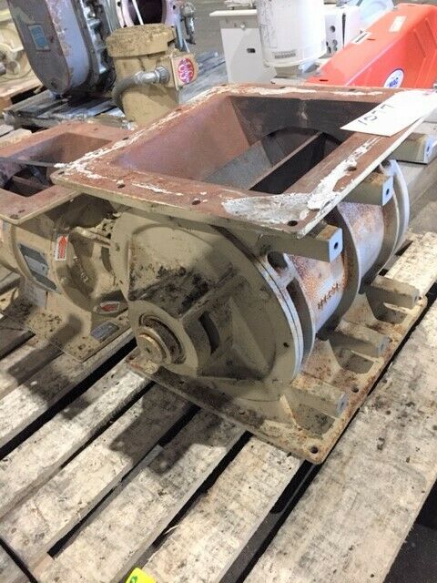 12" MAC #MD-75, Rotary Air Lock Feeder Valve, No Drive, Carbon Steel/Cast Iron - Image 4