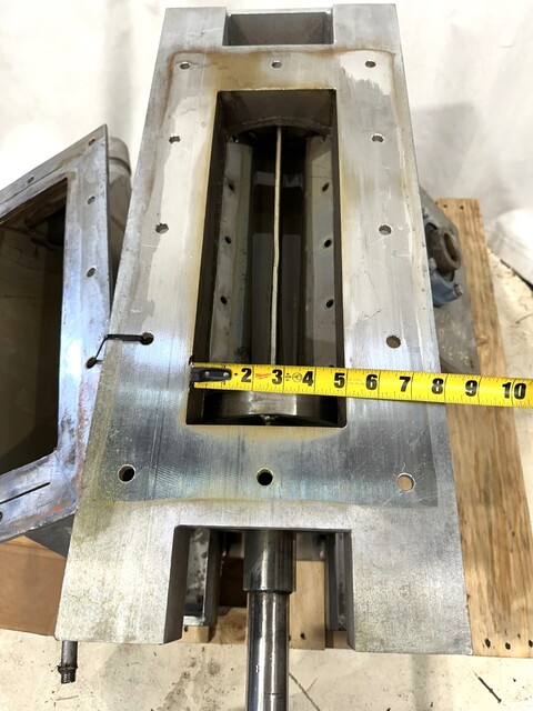 5" Wyssmont, Rotary Valve, Stainless, Parts Only, 5" x 15" Size - Image 7
