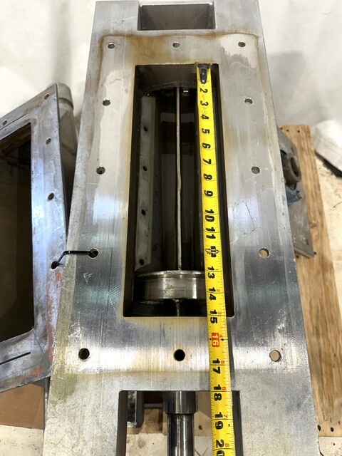 5" Wyssmont, Rotary Valve, Stainless, Parts Only, 5" x 15" Size - Image 8