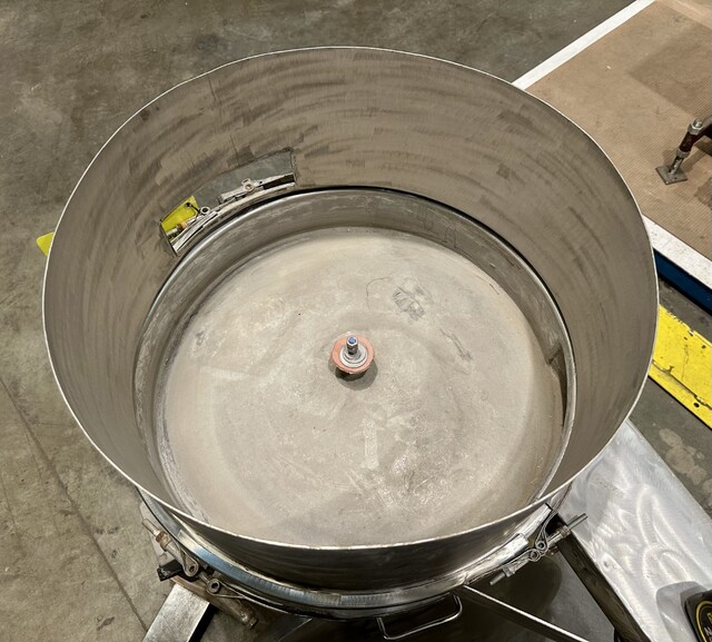 24" Sweco #S24S412, Round Screener Sifter, Stainless, 4" H Bottom & 9" H Second Rings, 6" diameter Outlet - Image 7