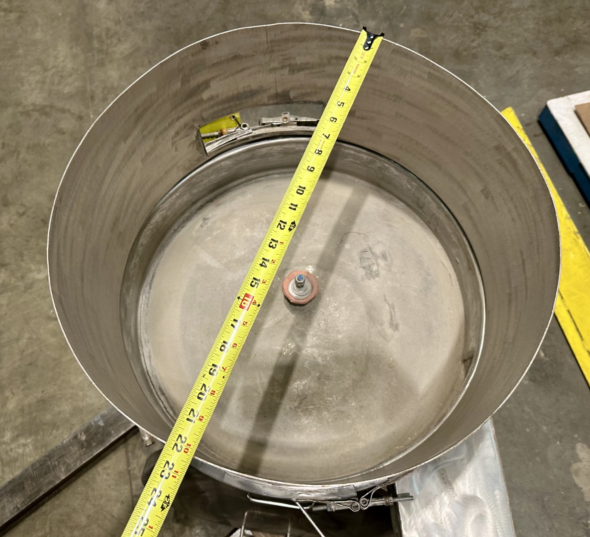 24" Sweco #S24S412, Round Screener Sifter, Stainless, 4" H Bottom & 9" H Second Rings, 6" diameter Outlet - Image 8
