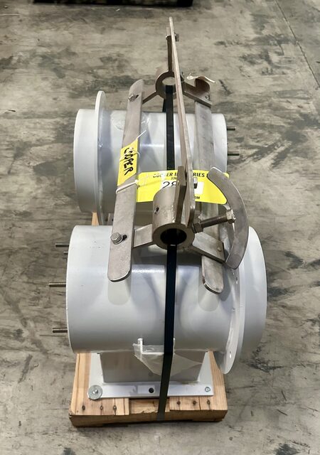 12" Rotary Sifter Frame Parts, Carbon Steel, 3" Shaft diameter - Image 3