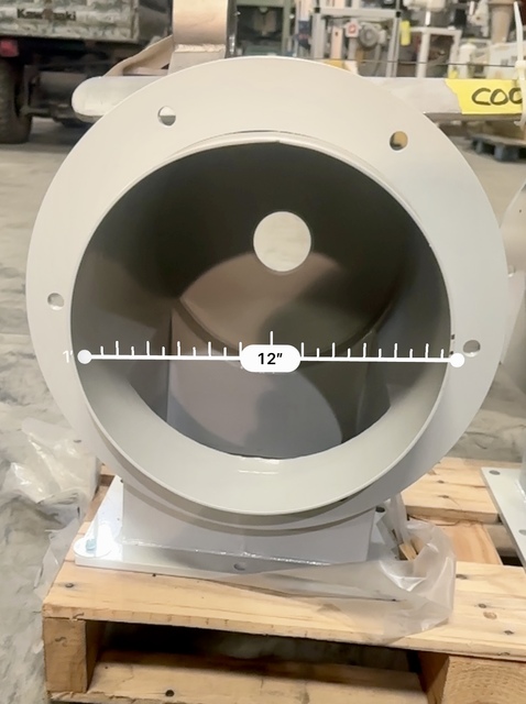 12" Rotary Sifter Frame Parts, Carbon Steel, 3" Shaft diameter - Image 6