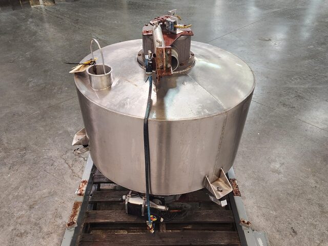12 cu.ft. Stainless Steel Weigh Bin, 36 diameter x 18" straight side - Image 3