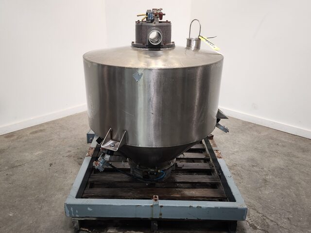 12 cu.ft. Stainless Steel Weigh Bin, 36 diameter x 18" straight side - Image 5
