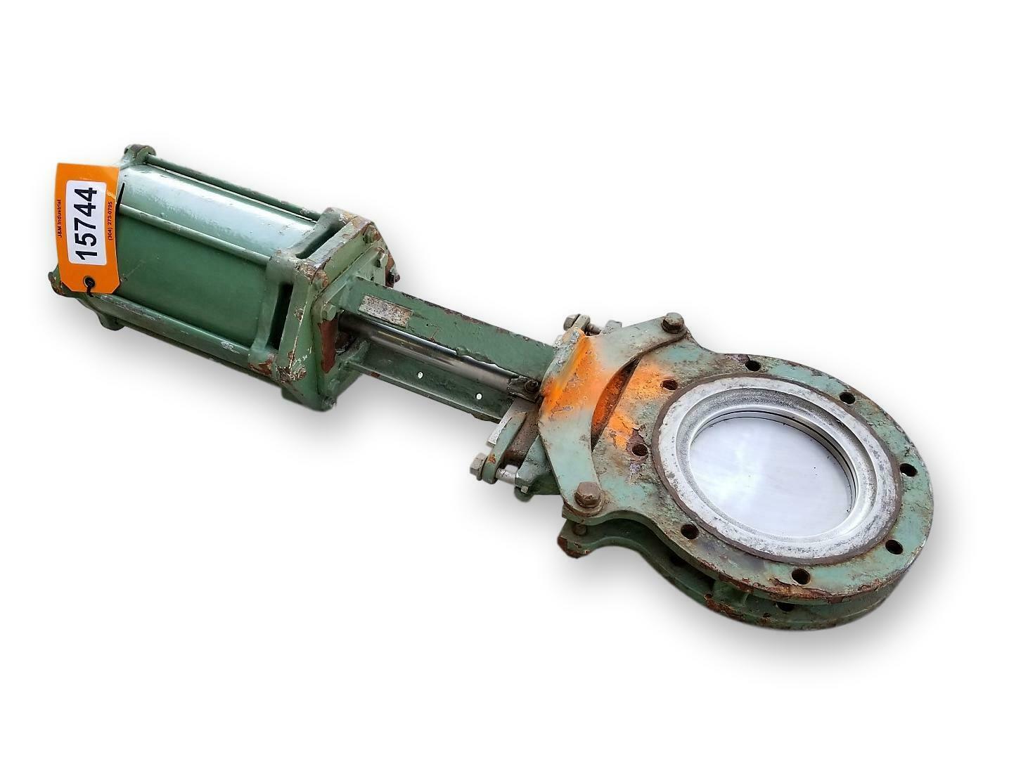 8" DeZurik, Knife Gate Valve, Stainless Steel - Image 2