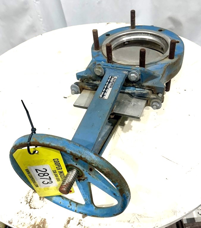 8" DeZurik, Manual Knife Gate, 150 psi CWP, 450 F max. - Image 3
