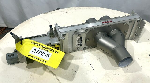3" Lorenz #DV2-300-11SS-Y-C, Knife Gate Diverter, Stainless - Image 1