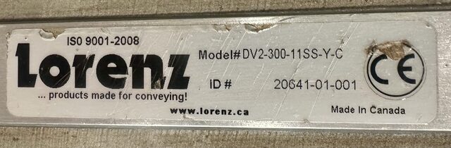 3" Lorenz #DV2-300-11SS-Y-C, Knife Gate Diverter, Stainless - Image 4
