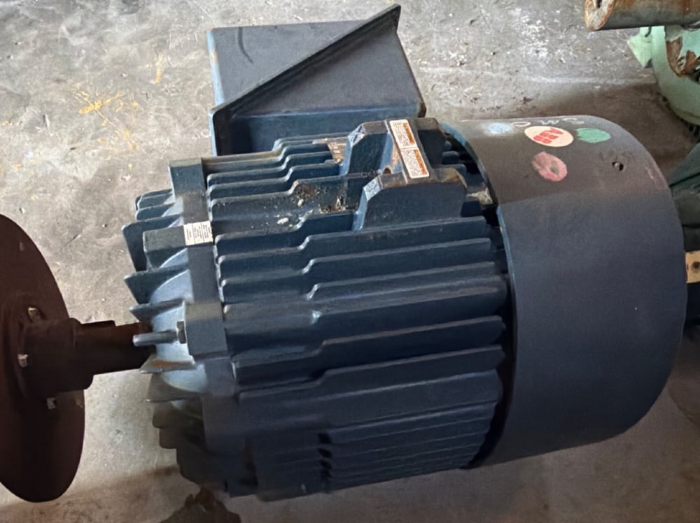 150 HP 1190 RPM ABB, Frame 445T, Ball, TEFC, 1.15 service factor, 460 Volts - Image 3