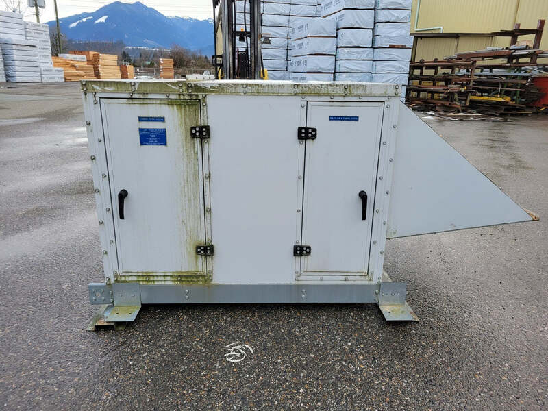 Coolbreeze #FB-D-60-0/A, HVAC unit, 6000 cfm, CG carbon filters Merv 8 pre-filter, 2019 - Image 1