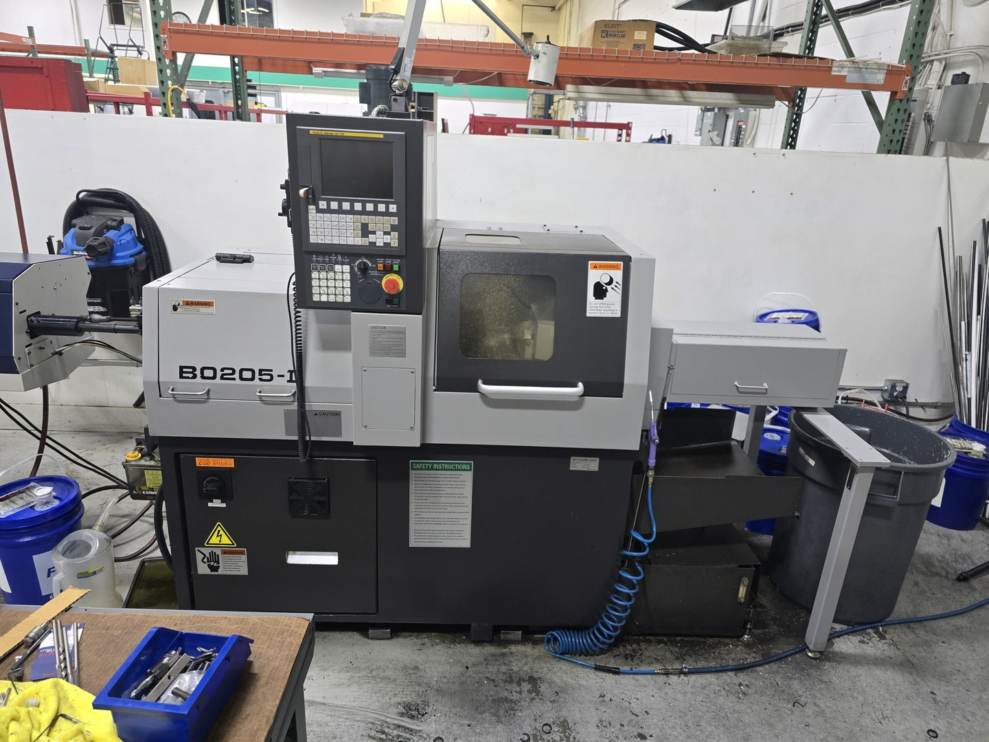 Tsugami #B0205-II, CNC Swiss lathe with collets, 5-Axis, Fanuc 0iTF, Thomas Skinner Vascomill, 2012 - Image 1