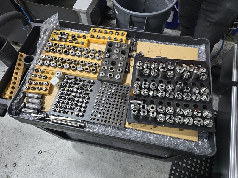 Tsugami #B0205-II, CNC Swiss lathe with collets, 5-Axis, Fanuc 0iTF, Thomas Skinner Vascomill, 2012 - Image 3