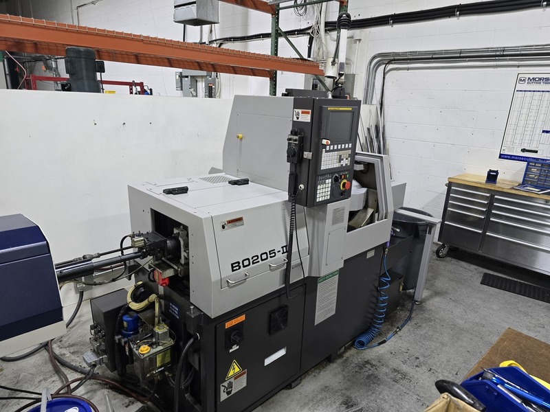 Tsugami #B0205-II, CNC Swiss lathe with collets, 5-Axis, Fanuc 0iTF, Thomas Skinner Vascomill, 2012 - Image 4