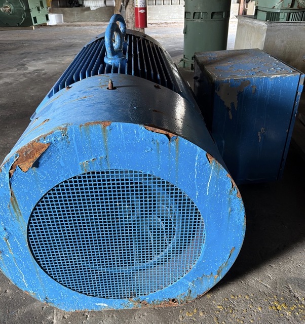 500 HP 1190 RPM Toshiba, Frame 5810UZ, TEFC, Ball, 460 Volts, Offered electrically OK or Rebuilt with Warranty - Image 4