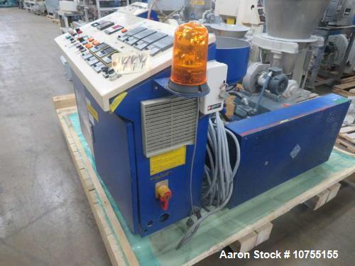 1.57" Keifel #CA4, lowboy Blown Film Line, 30 HP, 24:1 L/D, air cooled, 7 zones, w/ conversion parts to 30:1 - Image 2