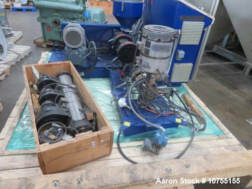 1.57" Keifel #CA4, lowboy Blown Film Line, 30 HP, 24:1 L/D, air cooled, 7 zones, w/ conversion parts to 30:1 - Image 3