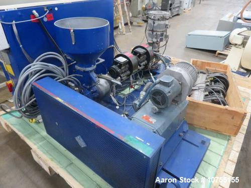 1.57" Keifel #CA4, lowboy Blown Film Line, 30 HP, 24:1 L/D, air cooled, 7 zones, w/ conversion parts to 30:1 - Image 4