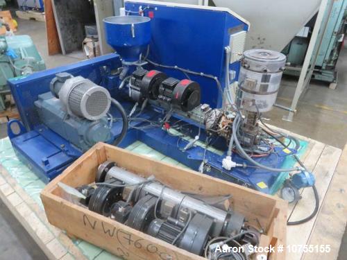 1.57" Keifel #CA4, lowboy Blown Film Line, 30 HP, 24:1 L/D, air cooled, 7 zones, w/ conversion parts to 30:1 - Image 5