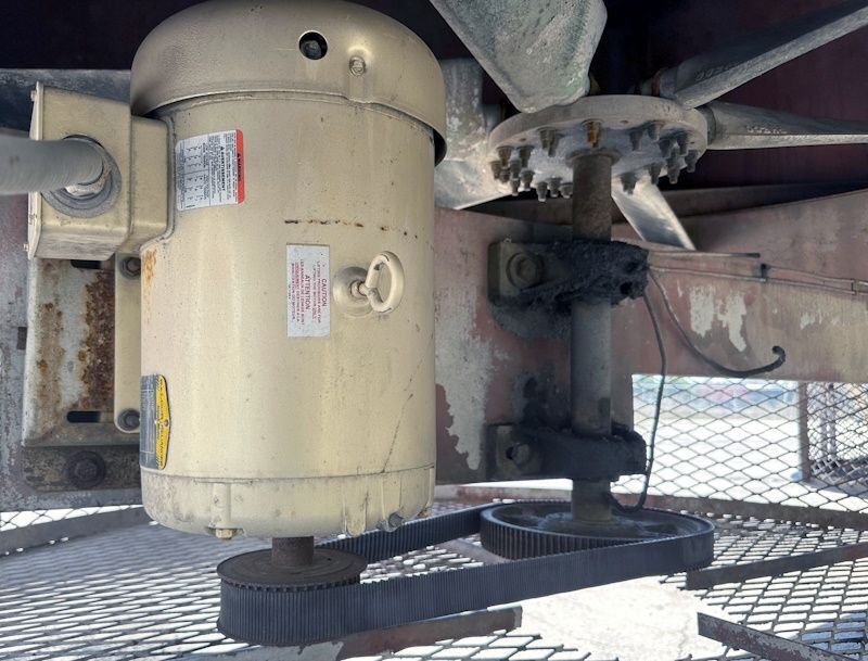 Ecodyne MRM, oil-to-air heat exchanger, 2-fans, 6' diameter blades, 3" inlet, 2.5" outlet, 230/460 V. - Image 6