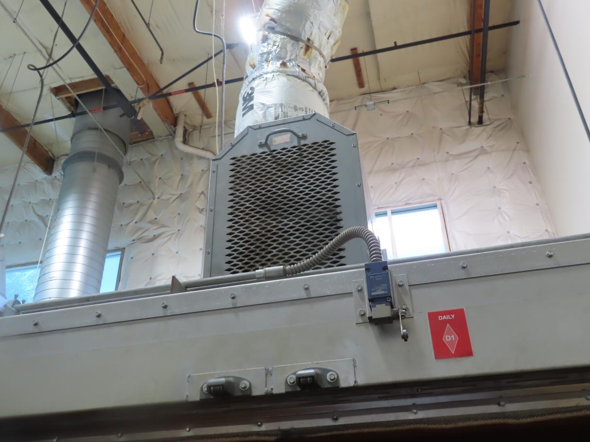 Global Finishing Solutions #GBO-050706-RM-SP, special rear mount batch process oven, 500°F, NG - Image 3