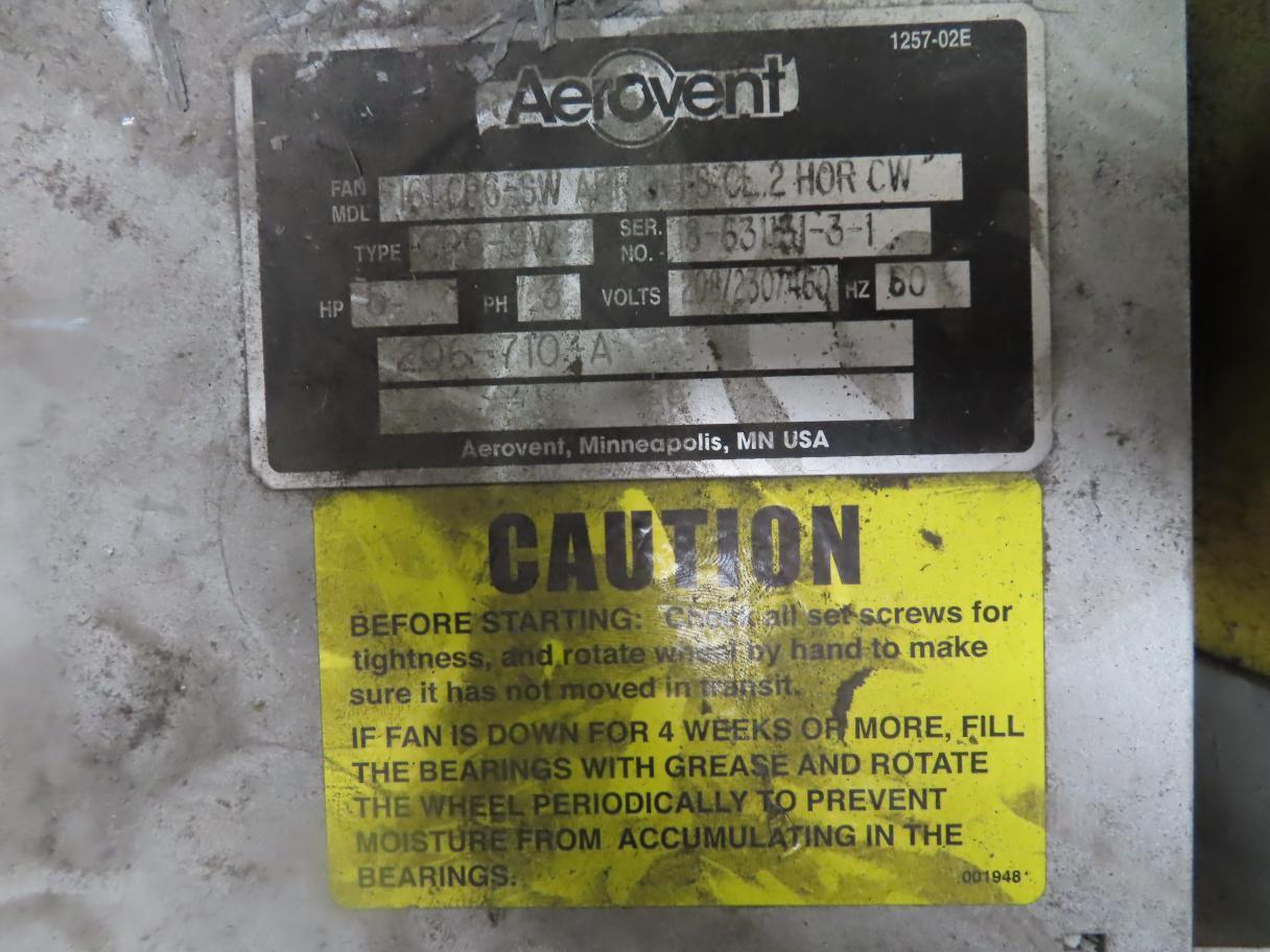 Global Finishing Solutions #GBO-050706-RM-SP, special rear mount batch process oven, 500°F, NG - Image 6