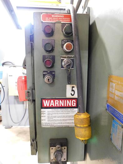 45 Ton, Bliss #C45, OBI press, 3" stroke, 12.25" Shut Height, 11" throat, 3" adj., 28" x29" bed, 5 HP, air - Image 3