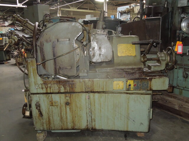 Cincinnati No. 2 Mdl. O-M, centerless grinder, 3.5"/4.75" work rest capacity, 8" thru-feed, 24" diameter & - Image 1