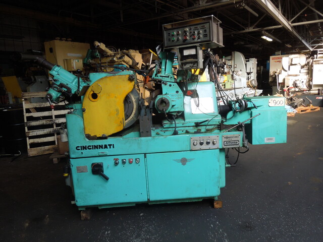 Cincinnati No. 2 Mdl. O-M, centerless grinder, 3.5"/4.75" diameter work rest capacity, 20" diameter & 12" - Image 1